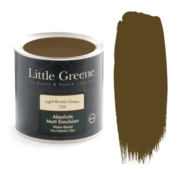 Краска Little Greene цвет Light bronze green (123)