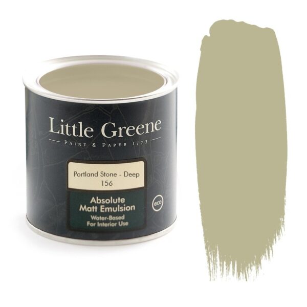 Краска Little Greene цвет Portland stone deep (156)