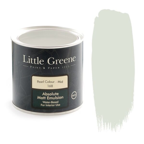 Краска Little Greene цвет Pearl colour mid (168)