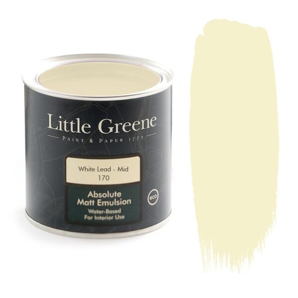 Краска Little Greene цвет White lead mid (170)