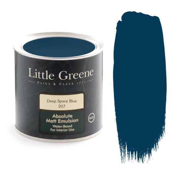 Краска Little Greene цвет Deep-space-blue (207)