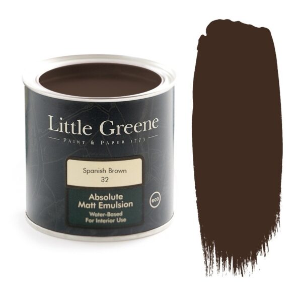 Краска Little Greene цвет Spanish brown (32)