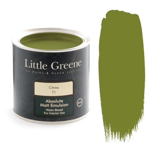Краска Little Greene цвет Citrine (71)