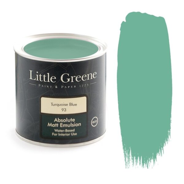 Краска Little Greene цвет Turquoise blue (93)