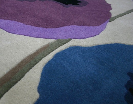 Ковер Sanderson Poppies Indigo Purple — изображение 2