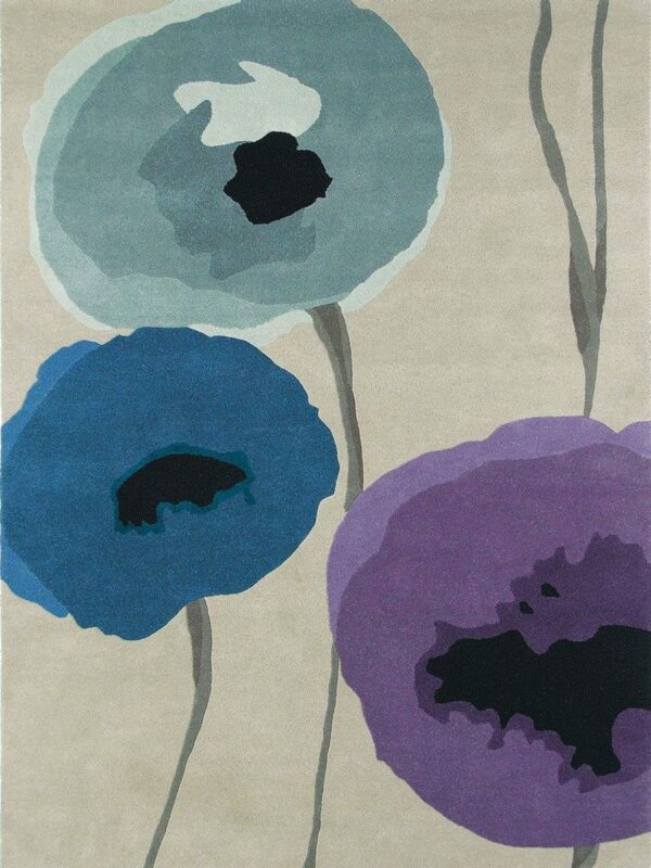 Ковер Sanderson Poppies Indigo Purple